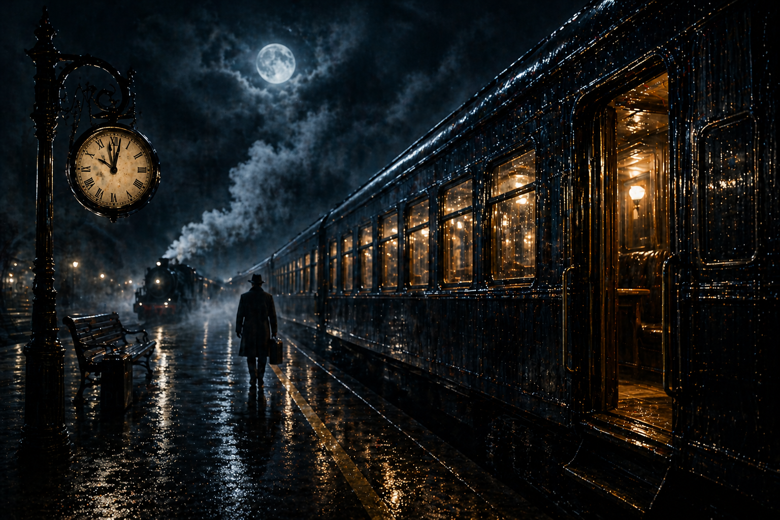 The Midnight Train Disappearance Cover